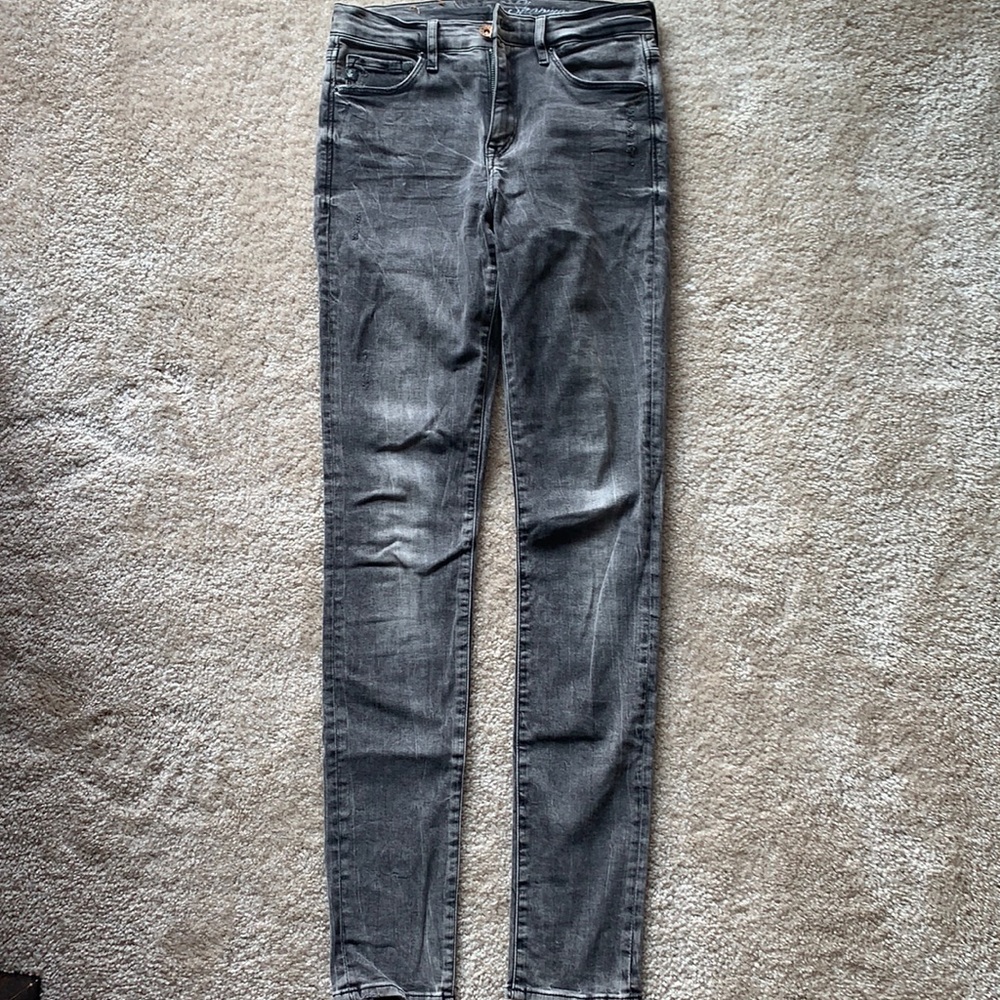 &Denim Shaping Skinny, distressed/Moto style